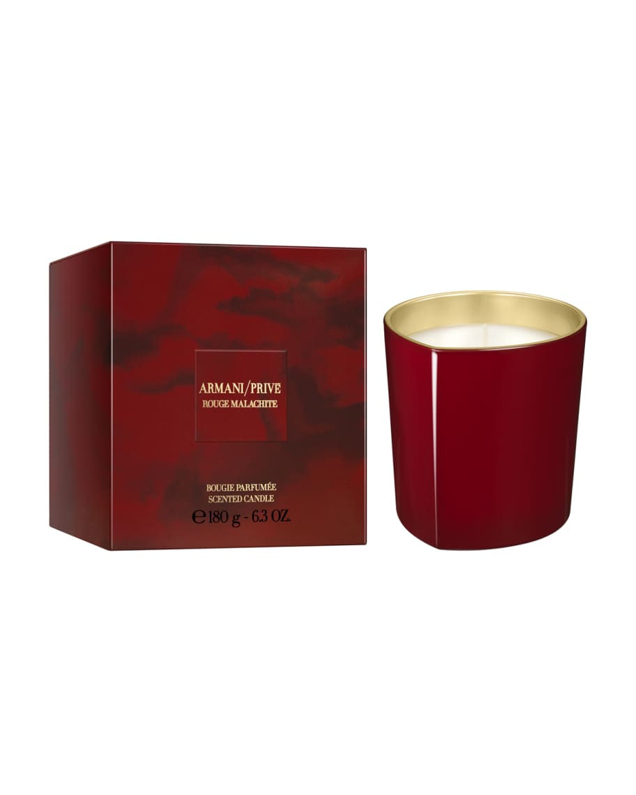 ARMANI beauty Limited Edition Rouge Malachite Candle 6.3 oz. 180
