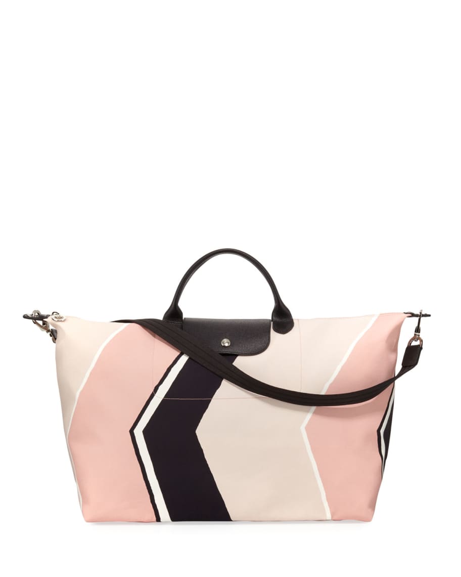 Longchamp Women's Leather Hobo Bag Petal Pink