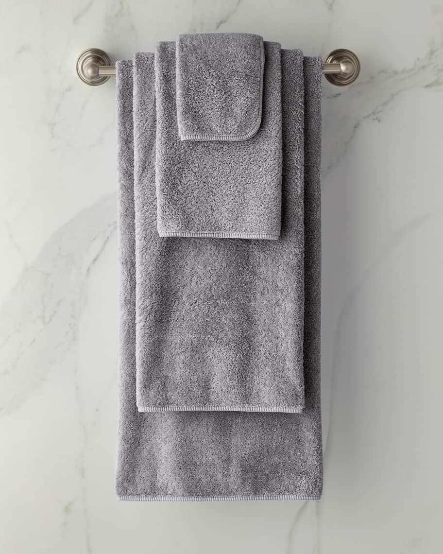 Graccioza Long Double Loop Luxury Bath Towels (Sea Mist)