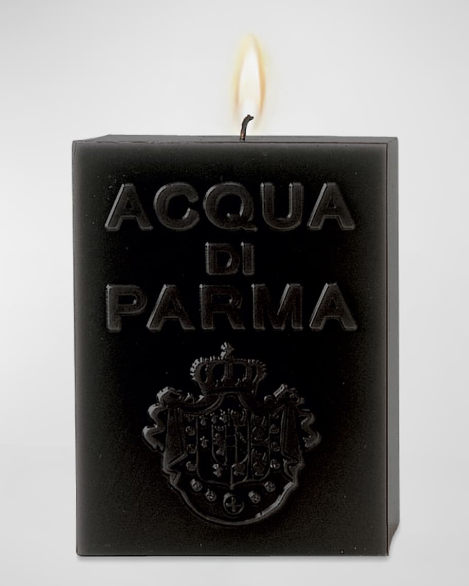 Acqua di Parma Black Cube Candle, Amber Neiman Marcus