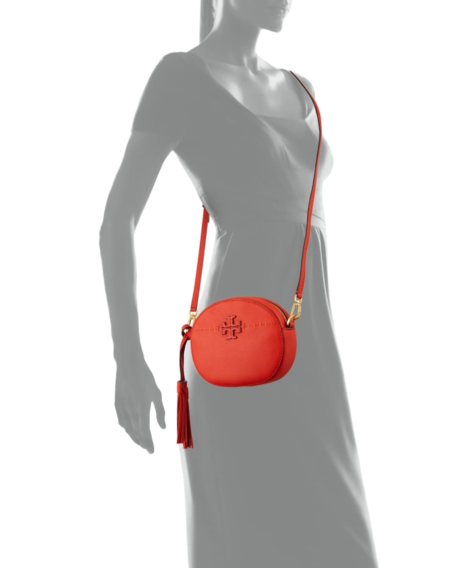 Tory Burch McGraw Round Crossbody Bag Neiman Marcus