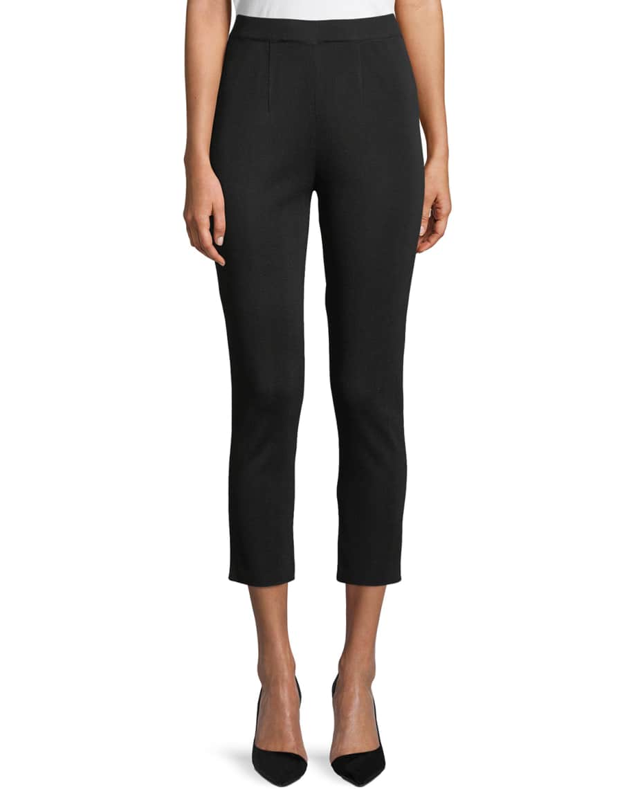 Misook Plus Size SlimLeg Knit Ankle Pants Neiman Marcus