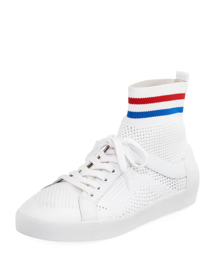 Ash Knit Mesh Lace Up Sneakers Neiman Marcus