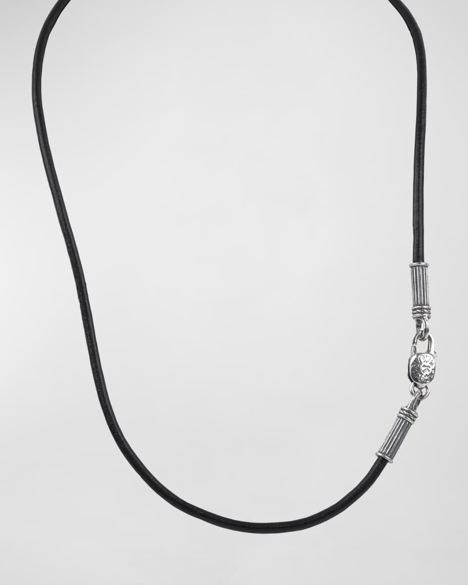 Louis Vuitton Locket Sterling Silver Adjustable Cord Bracelet Louis Vuitton  | The Luxury Closet