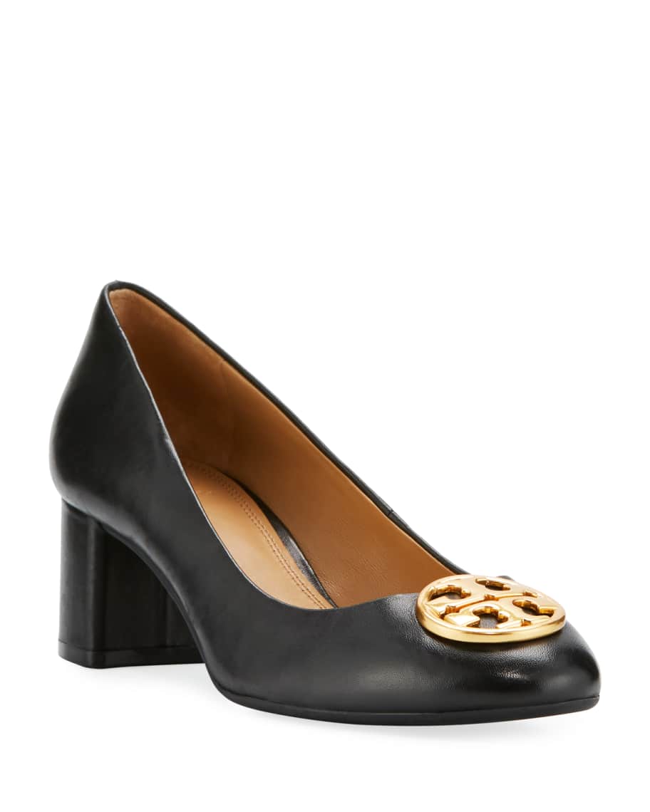 Tory Burch Chelsea 50mm Leather Pump Shoes