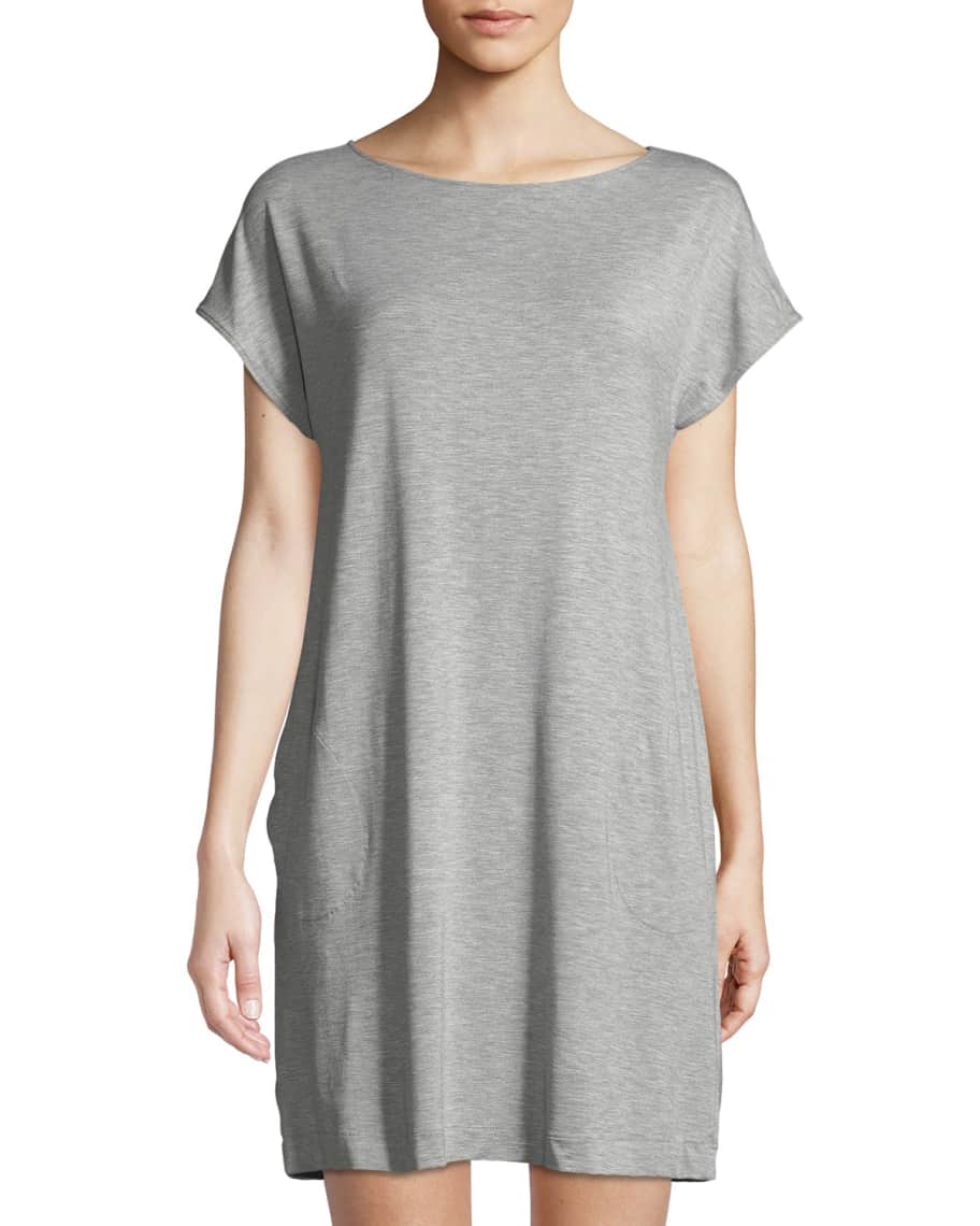 Hanro Natural Elegance Cap-Sleeve Nightgown | Neiman Marcus