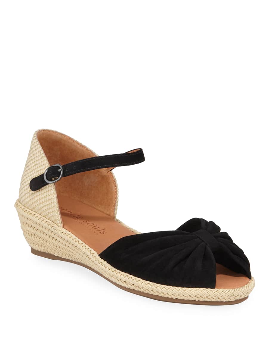 Gentle Souls Lucille Demi Wedge Espadrille Neiman Marcus