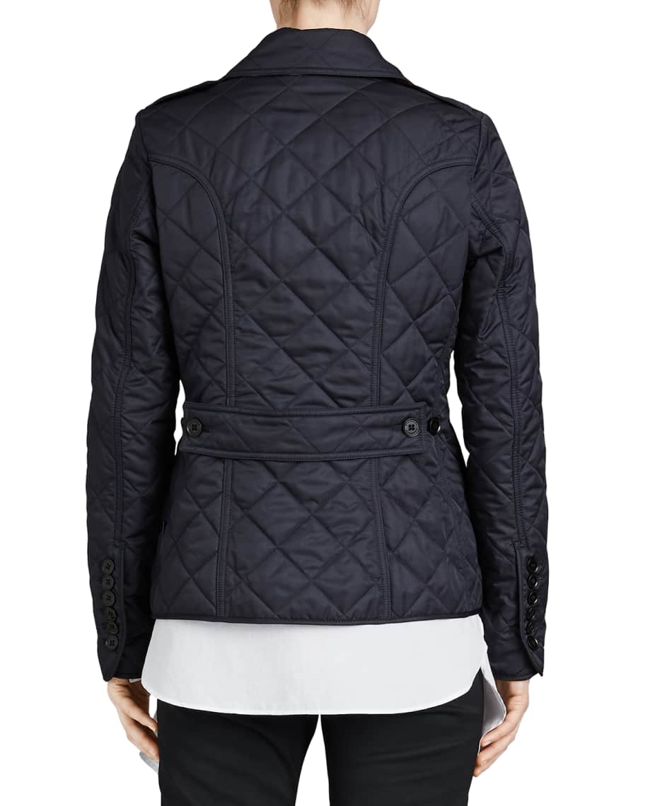 Frankby Quilted Jacket Navy