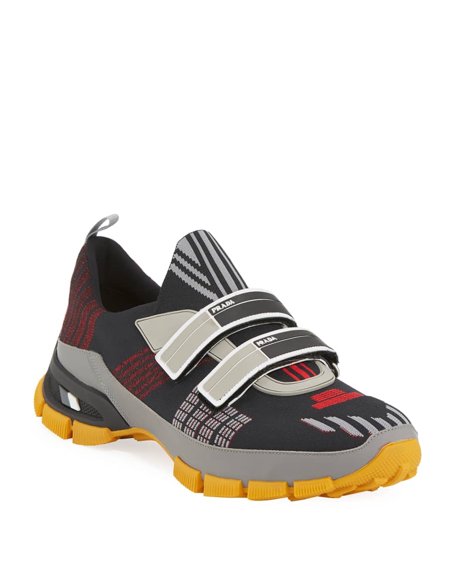 Prada strap sneakers hotsell