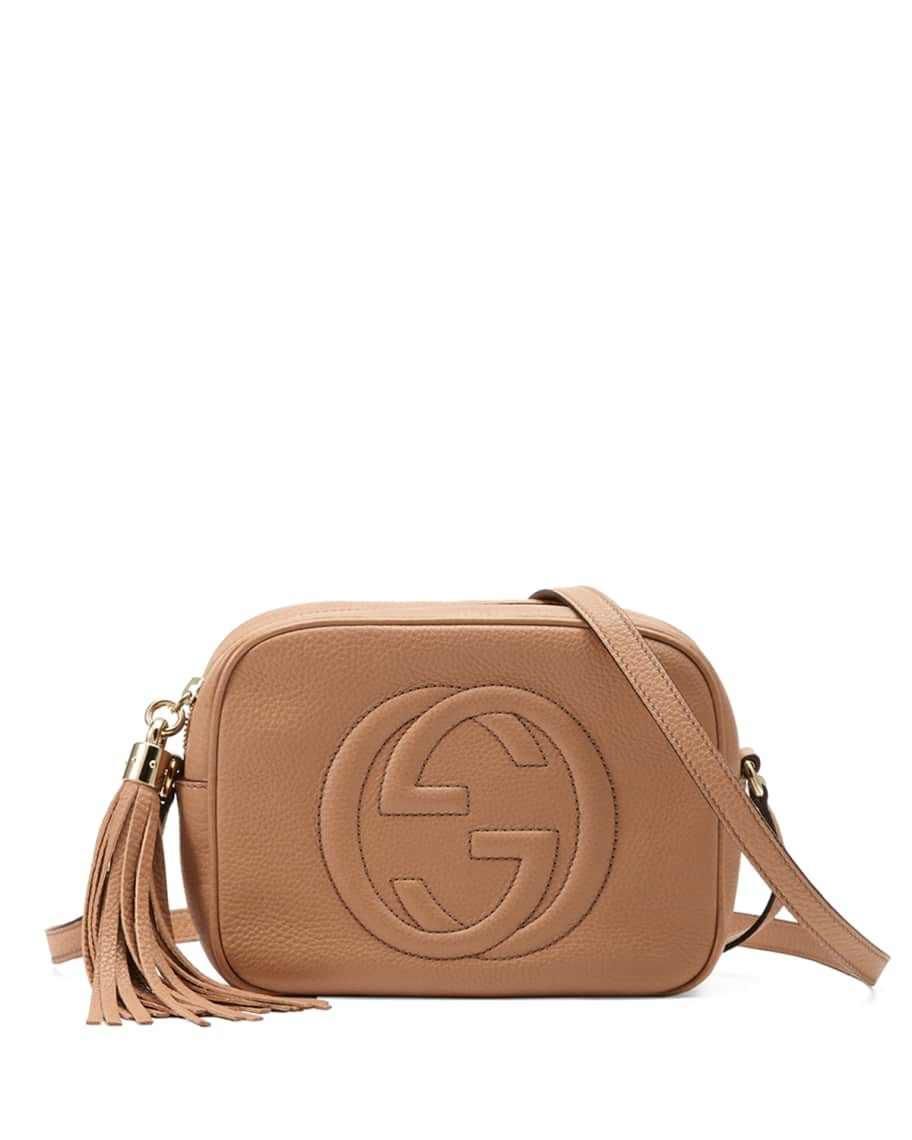 Gucci Soho Small Shoulder Bag, Beige  Gucci crossbody bag, Soho disco bag, Gucci  bag