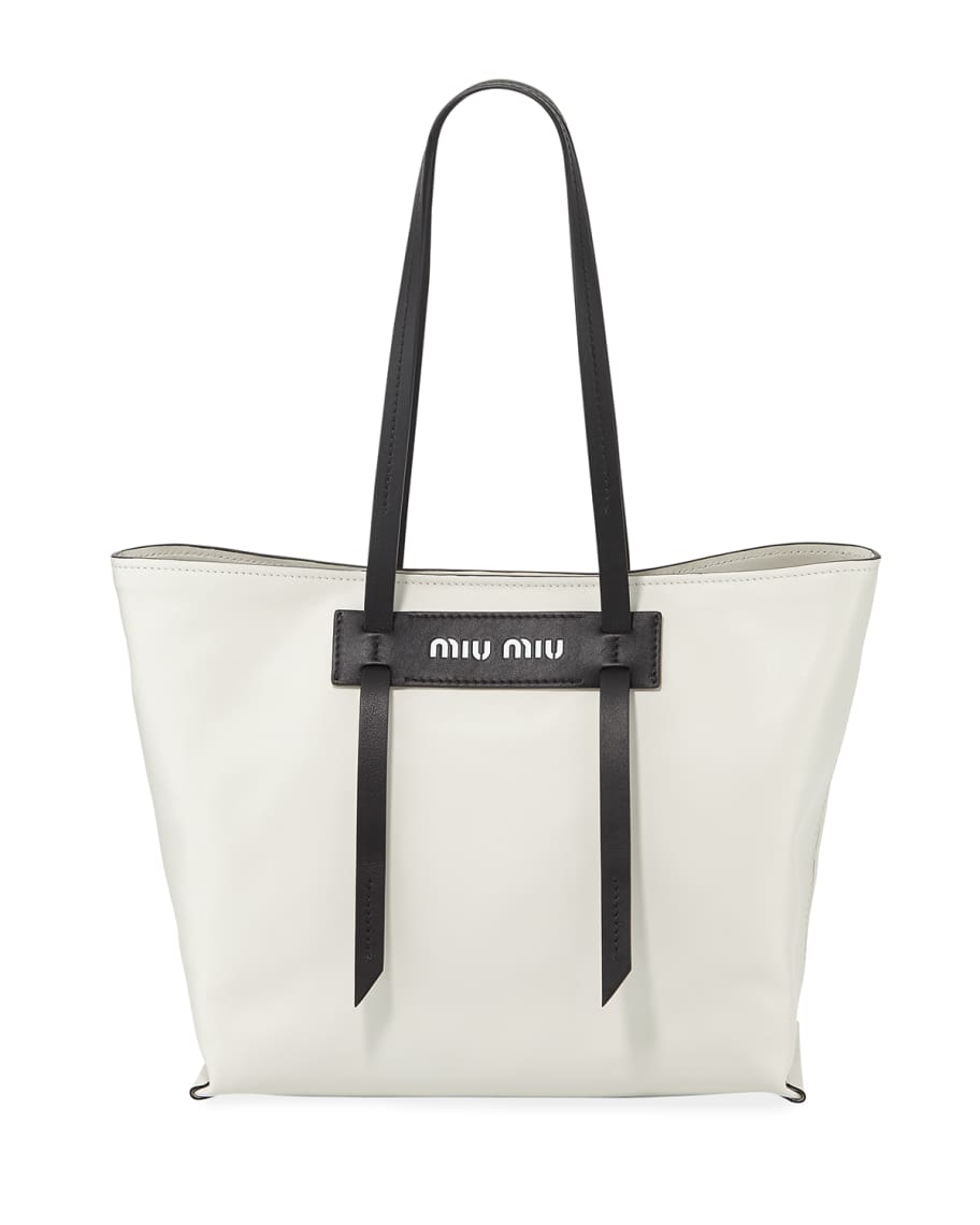 Miu Miu Patch Small Grace Lux Tote Bag Neiman Marcus