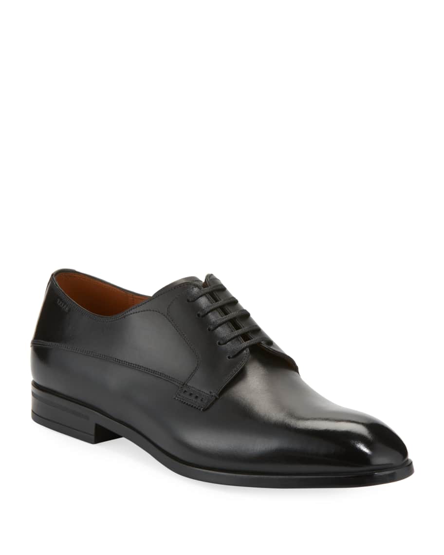 Bally Lantel Classic Leather Derby Shoe | Neiman Marcus