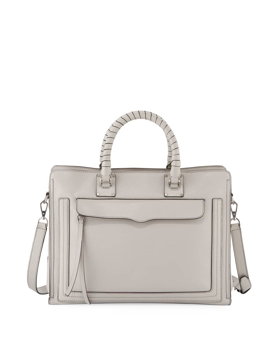 Rebecca minkoff bree medium top zip satchel online