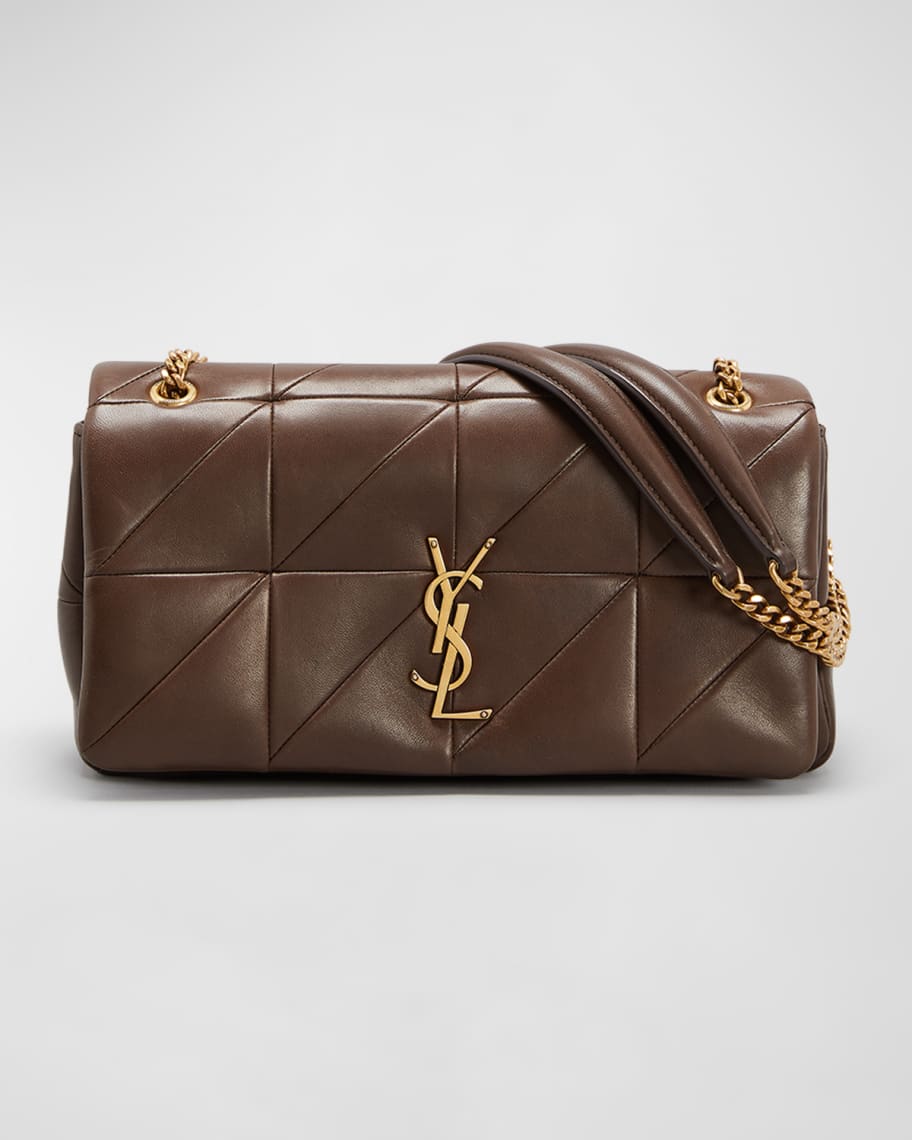 Ysl small Jamie gold chain leather bag black