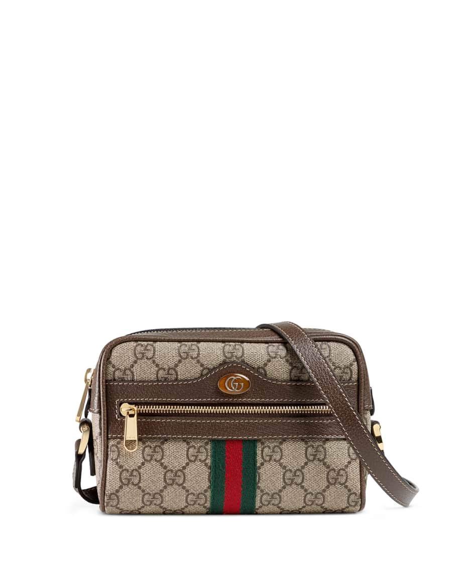 Gucci Ophidia Small GG Supreme Crossbody Bag | Neiman Marcus