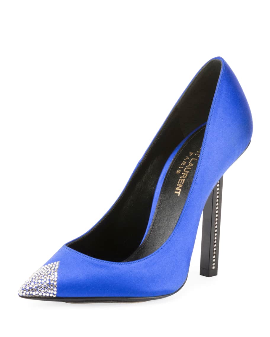 Saint laurent tower pumps discount