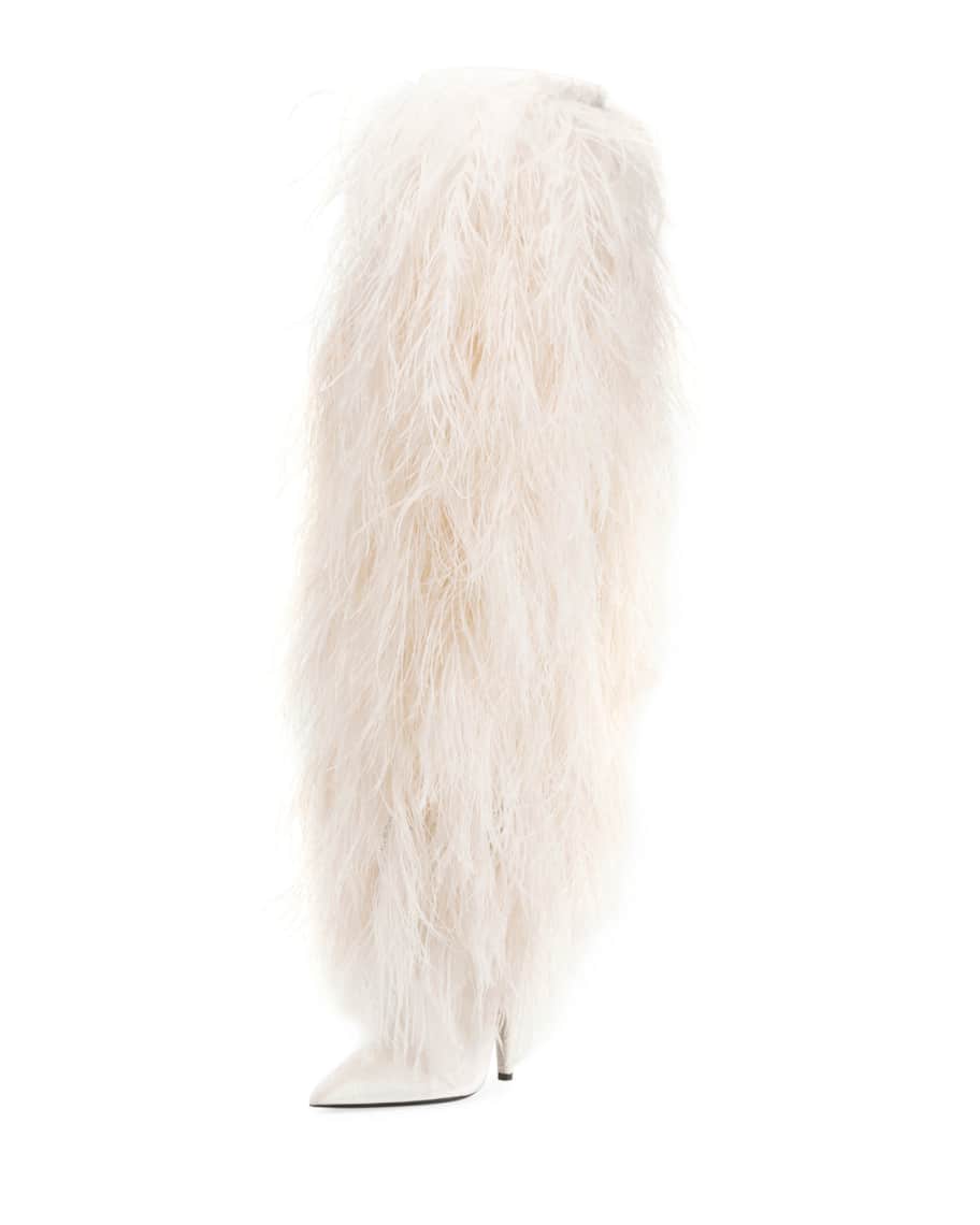 Saint laurent yeti boots sale