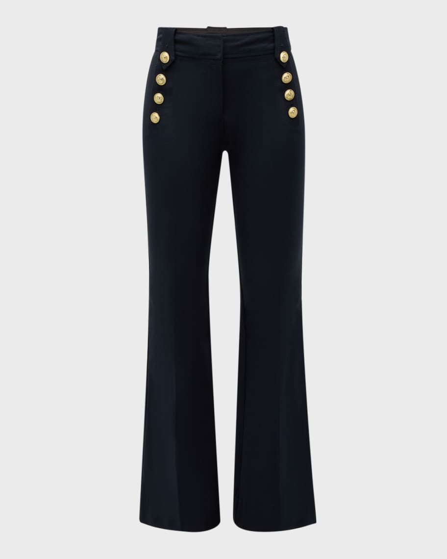 Derek Lam 10 Crosby Robertson Cropped Flare Neiman Marcus