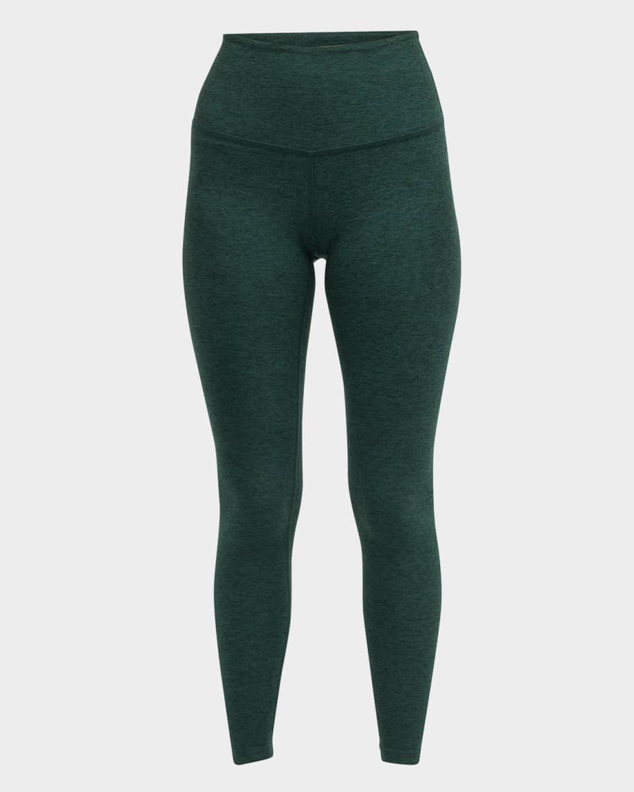 Beyond Yoga Caught in the Midi HighWaist SpaceDye Leggings Neiman Marcus