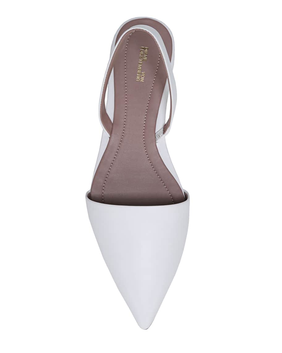 Diane von furstenberg koko slingback flats top