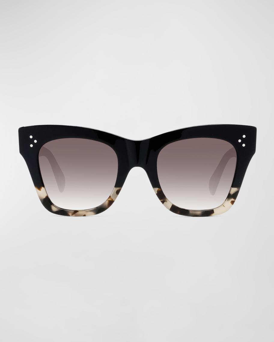 Céline two toned sunglasses Celine Céline Two-Tone Tinted Sunglasses - Black Sunglasses  main image 4