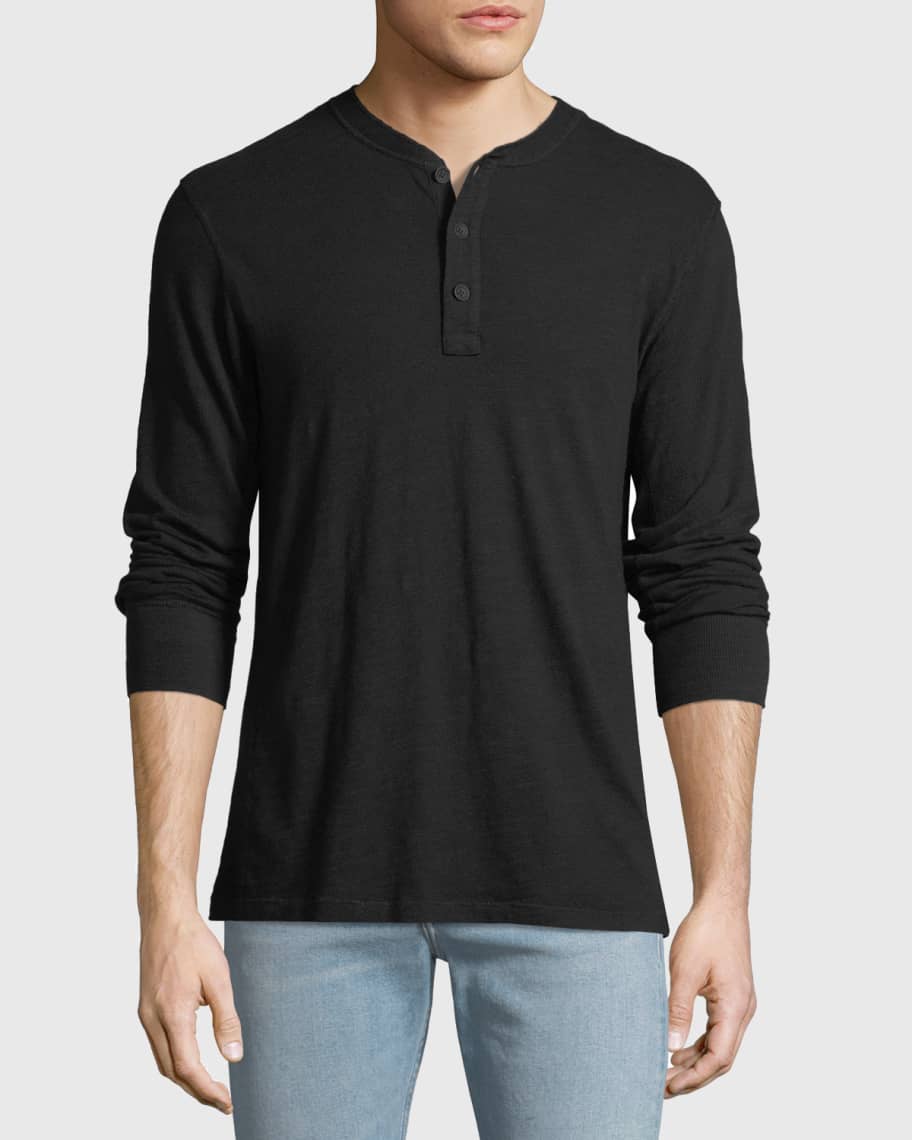 Rag & Bone Men's Standard Issue Henley Shirt Neiman Marcus