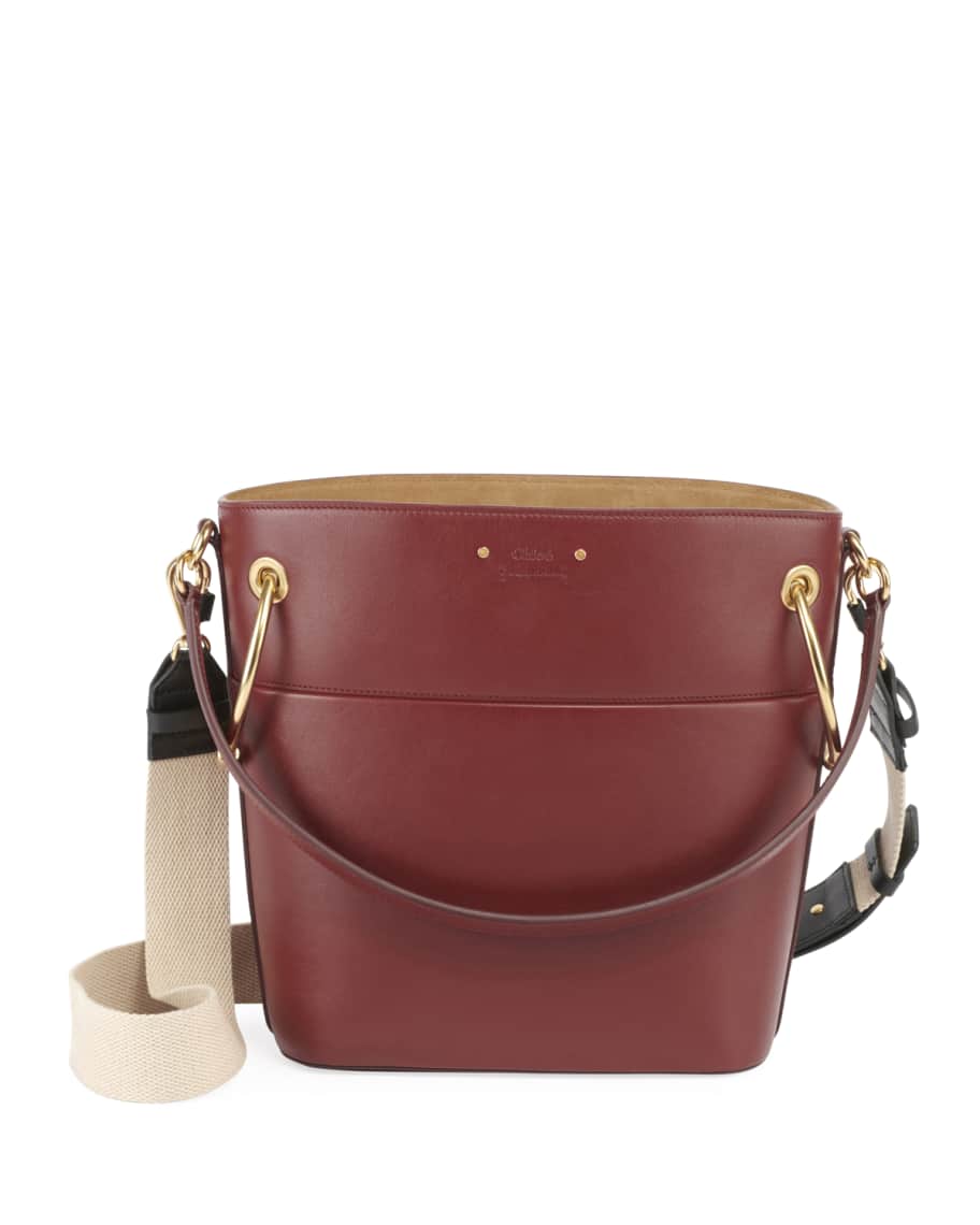 Chloe roy small smooth calf leather bucket bag online