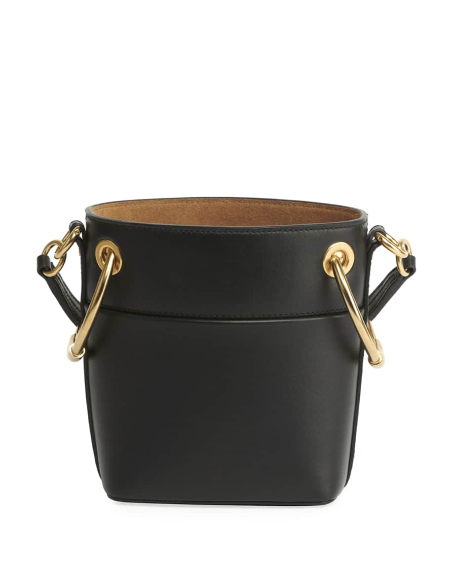 Roy Small Smooth Calf Leather Bucket Bag