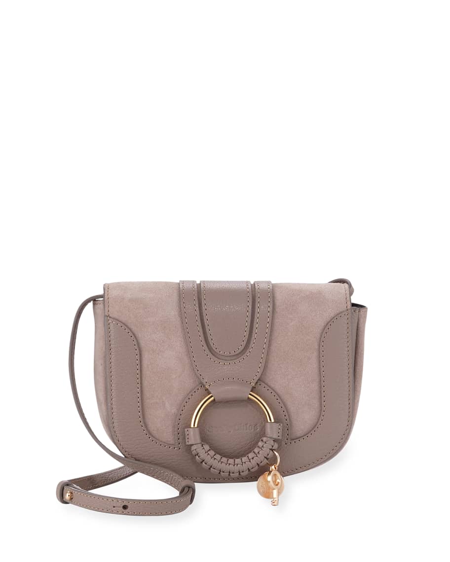 See by Chloe Hana Mini Leather/Suede Shoulder Bag | Neiman Marcus