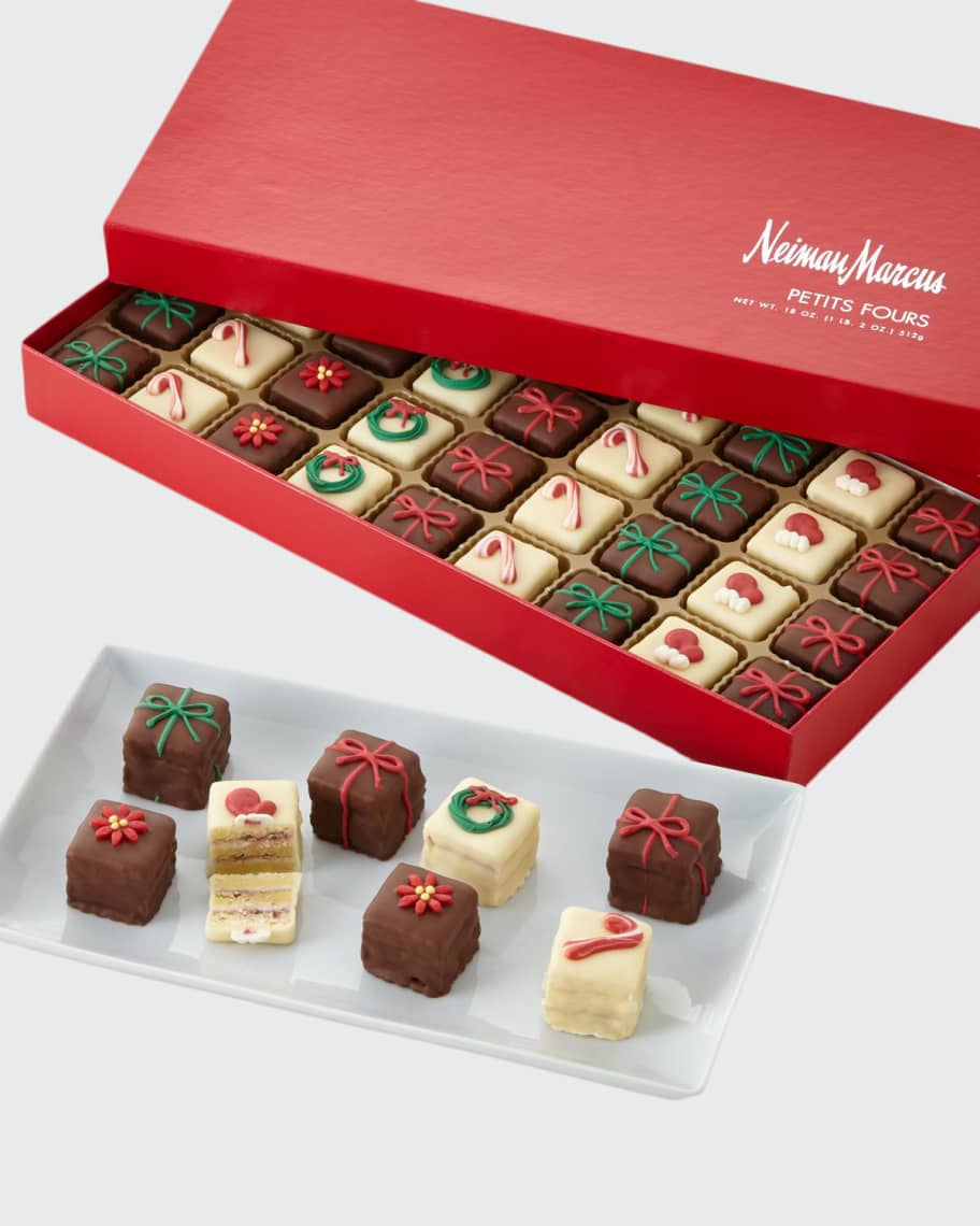 Neiman Marcus Christmas Petits Fours 36 Count Neiman Marcus