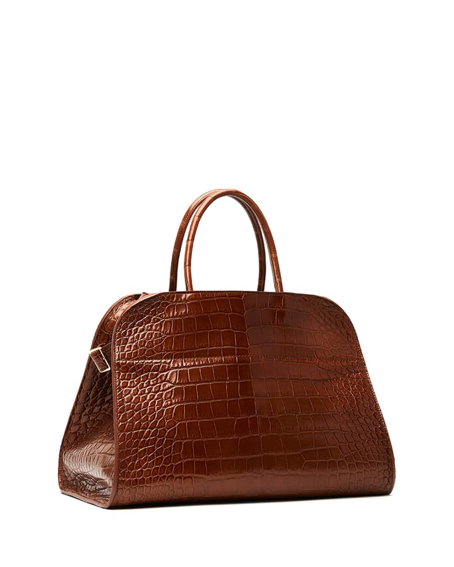 THE ROW Margaux 15 Bag in Alligator
