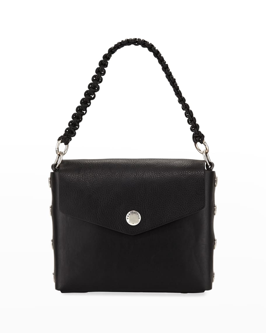 Rag Bone Atlas Leather Chain Strap Shoulder Bag Neiman Marcus