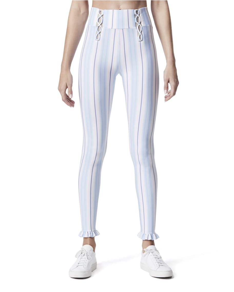 Louis Vuitton, Pants & Jumpsuits, Louis Vuitton Shiny Monogram Leggings  38