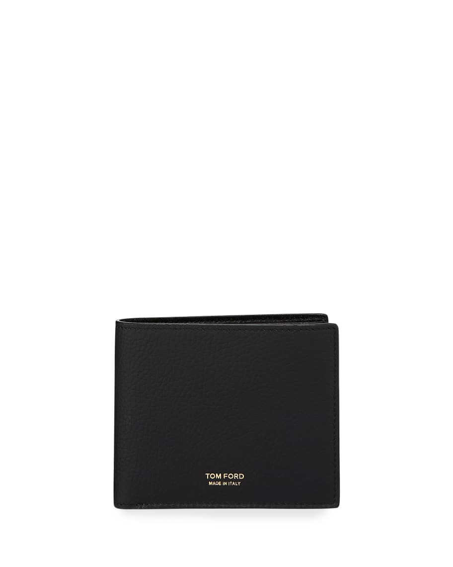TOM FORD Men's Leather Bi-Fold Wallet | Neiman Marcus