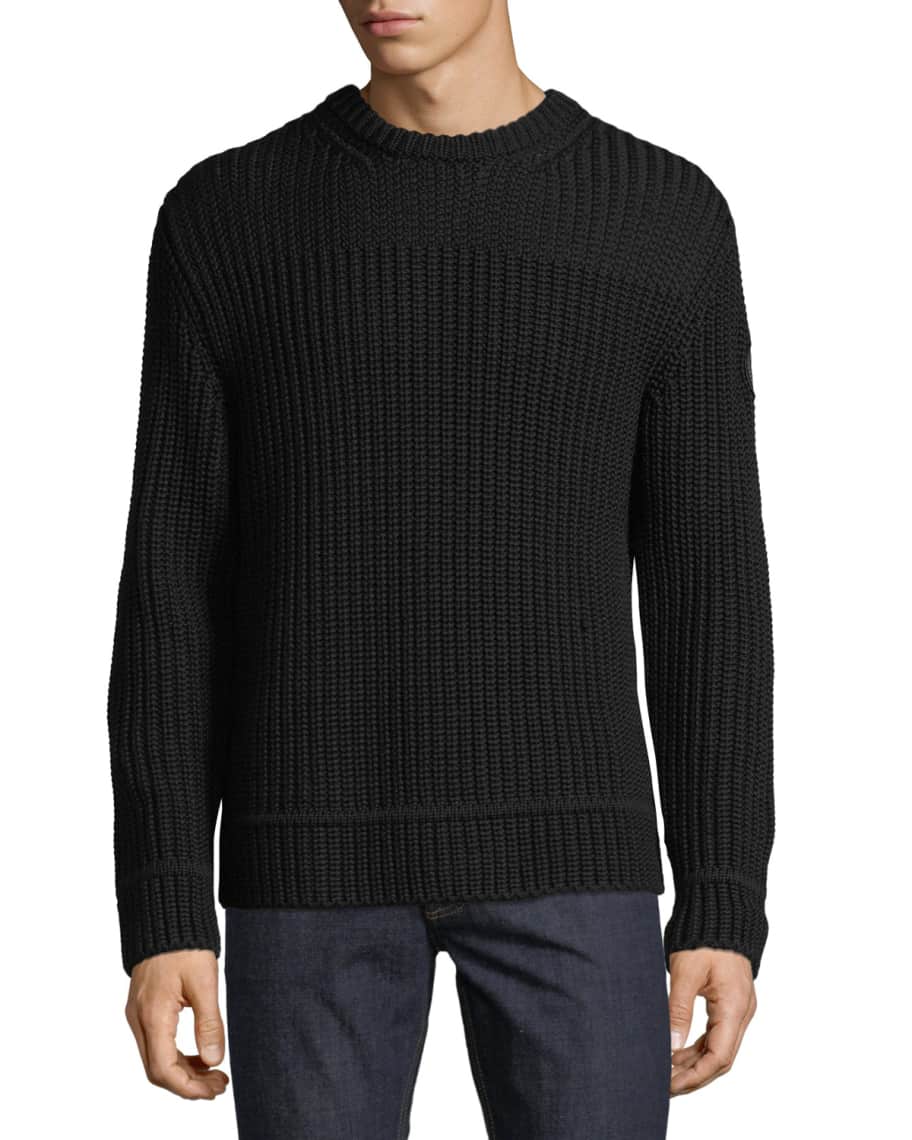 Canada Goose Men's Gallaway Wool Sweater | Neiman Marcus