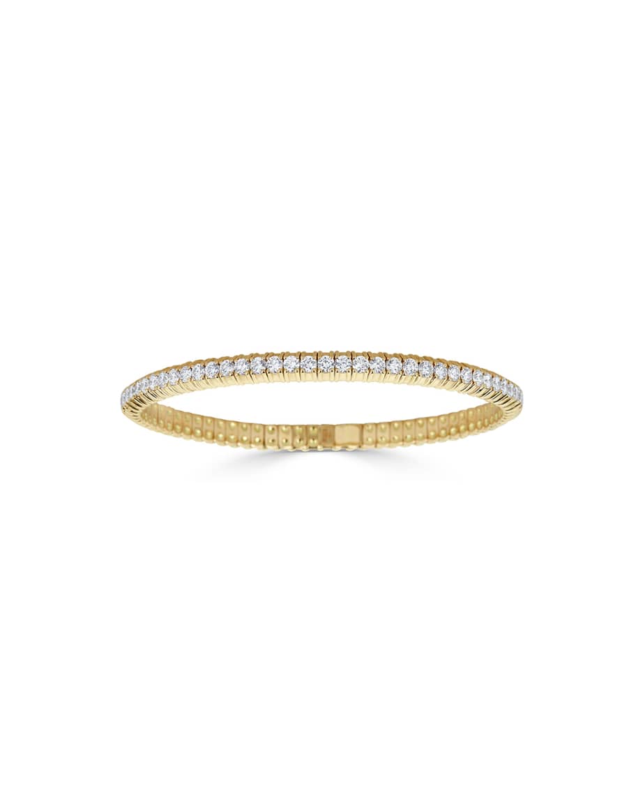 ZYDO 18k Stretch Diamond Bracelet | Neiman Marcus