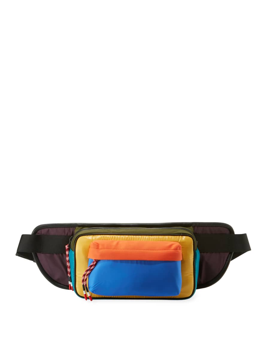 Moncler Colorblock Belt Bag | Neiman Marcus