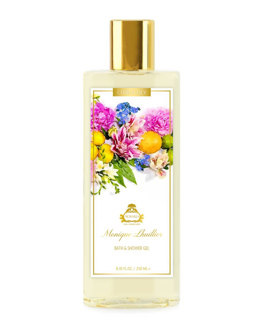 Agraria Monique Lhuillier Citrus Lily Bath & Shower Gel, 8.45 oz./ 250