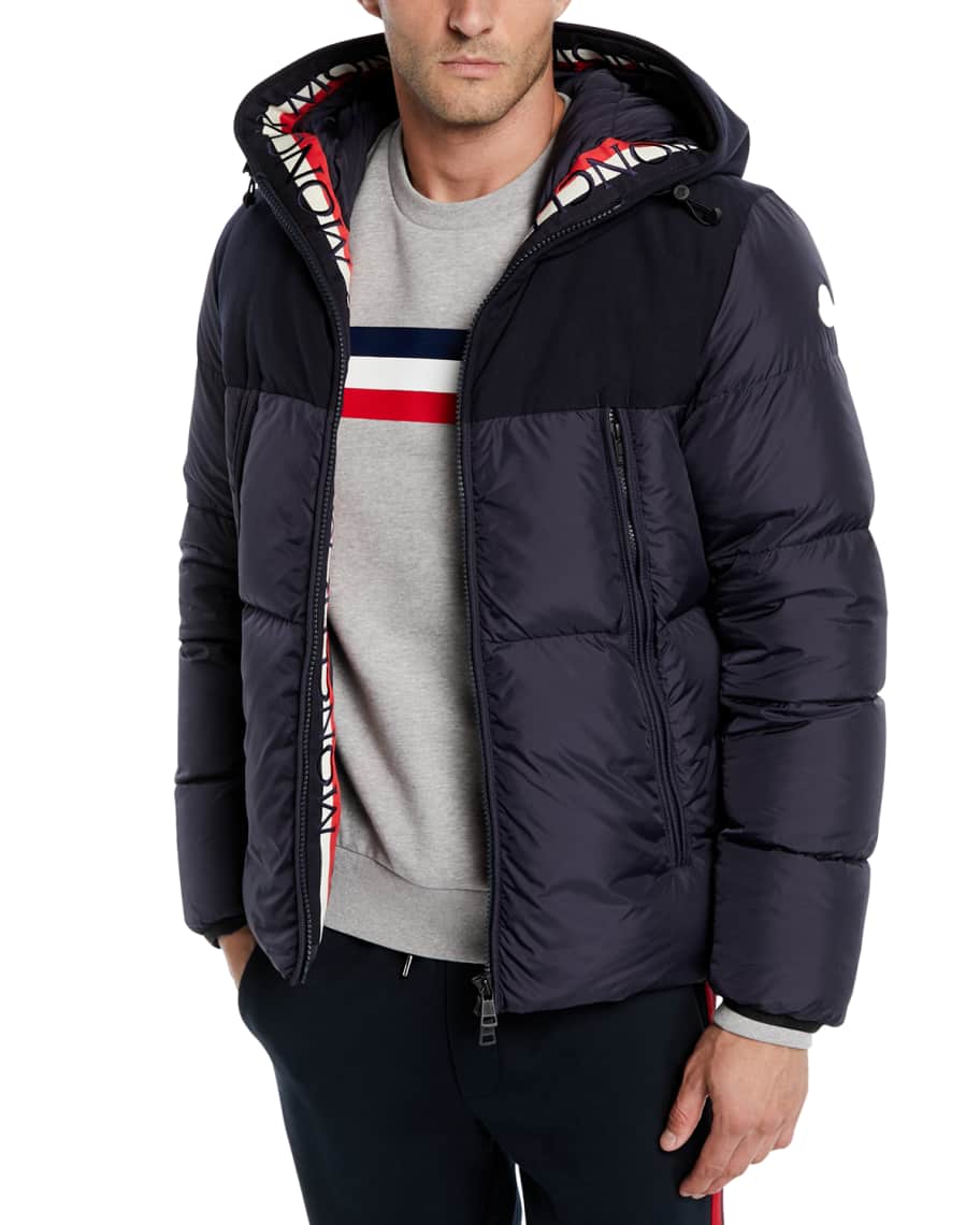 Moncler Men s Montclar Hooded Puffer Jacket Neiman Marcus