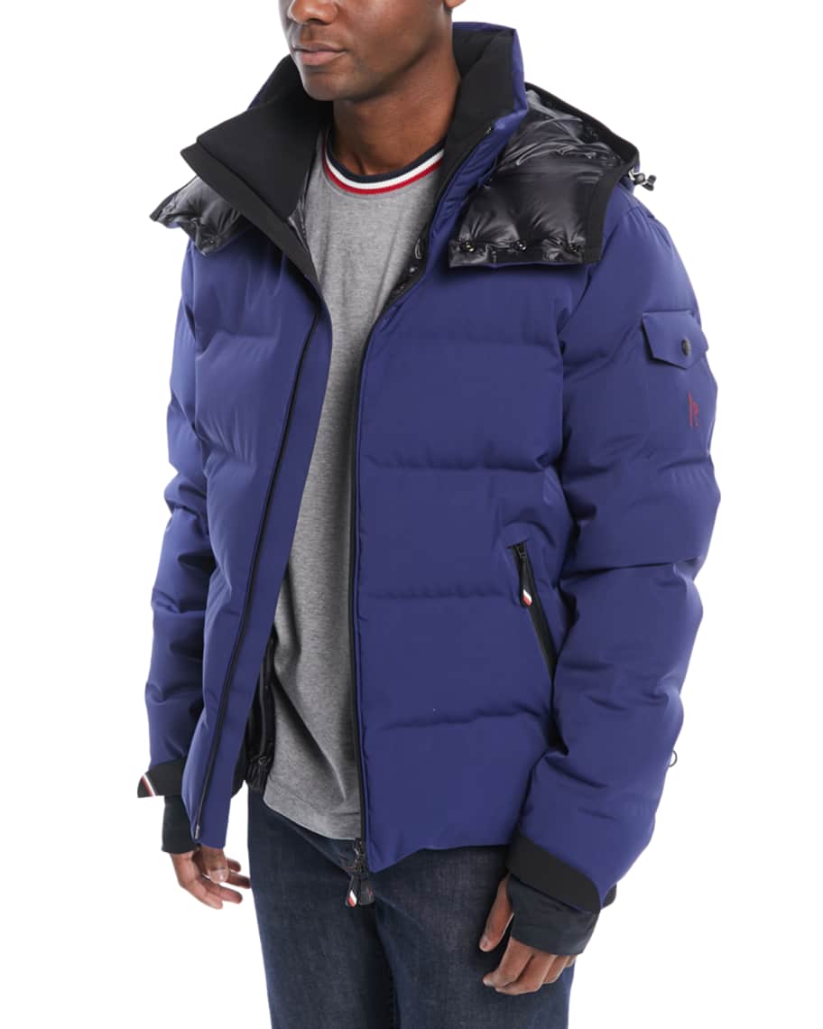 Moncler Grenoble Men's MontgeTech Quilted Hooded Puffer Jacket | Neiman ...