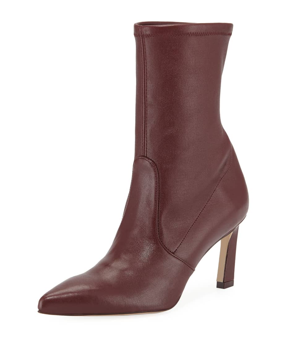 Rapture 75mm suede sock bootie hotsell