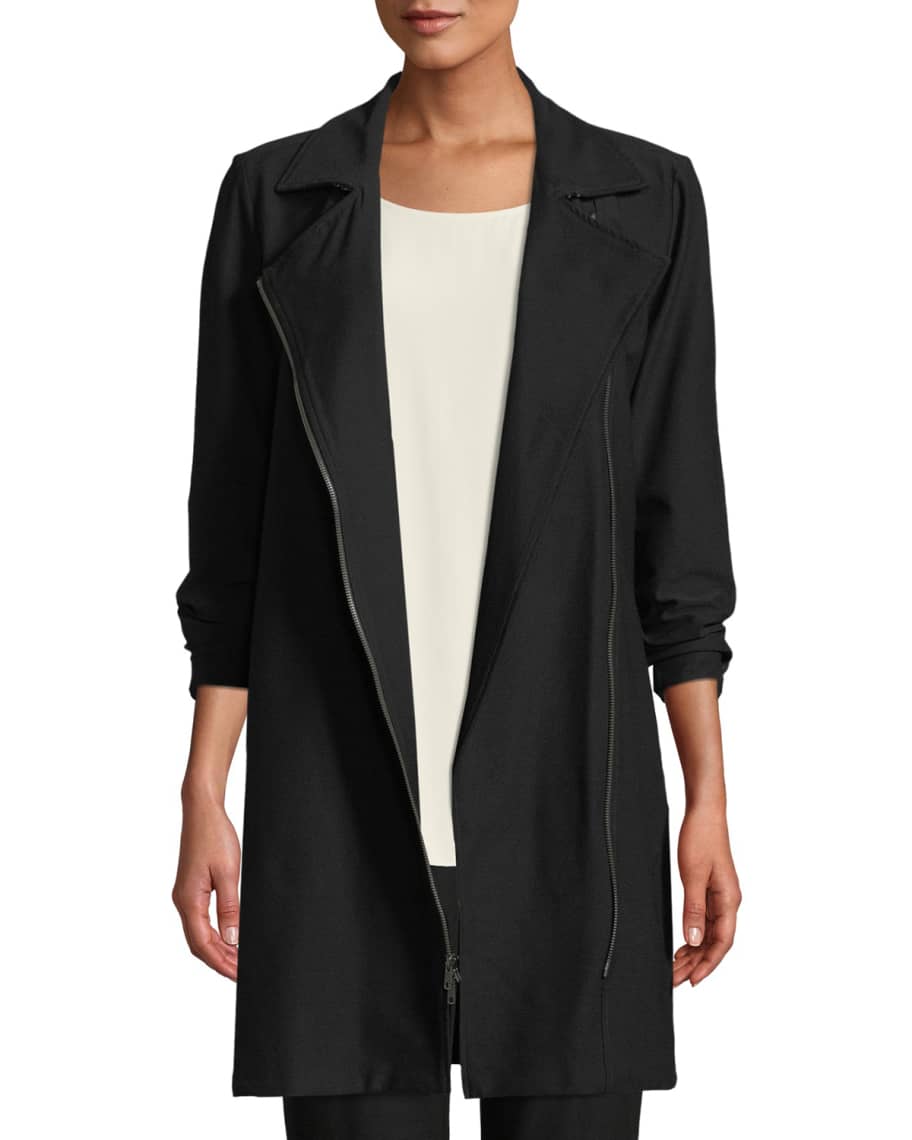 Eileen fisher washable sale stretch crepe jacket
