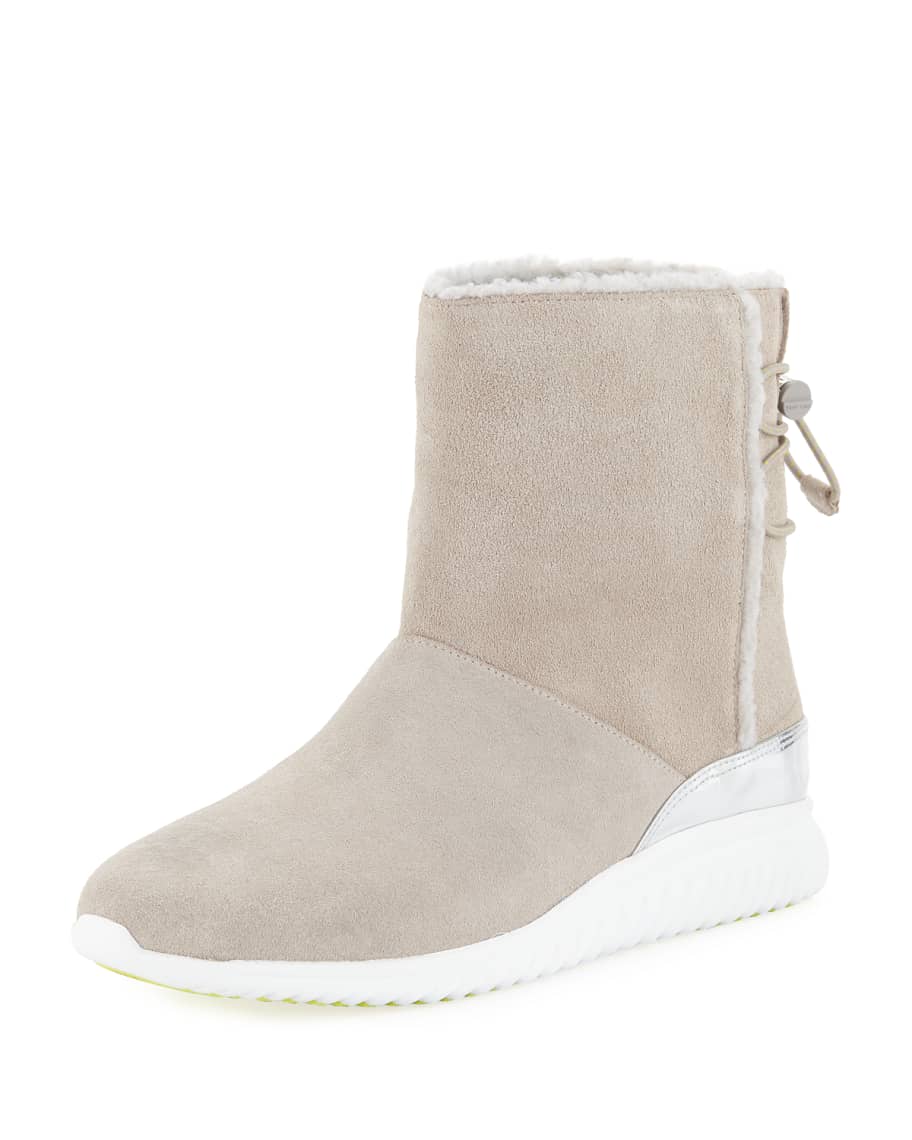 Cole Haan StudioGrand Waterproof Slip On Boots Dove Neiman Marcus