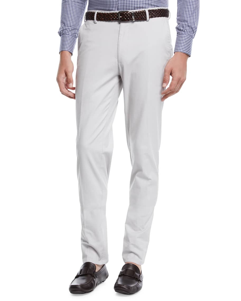 Peter Millar Men's Soft Touch Twill Trousers | Neiman Marcus