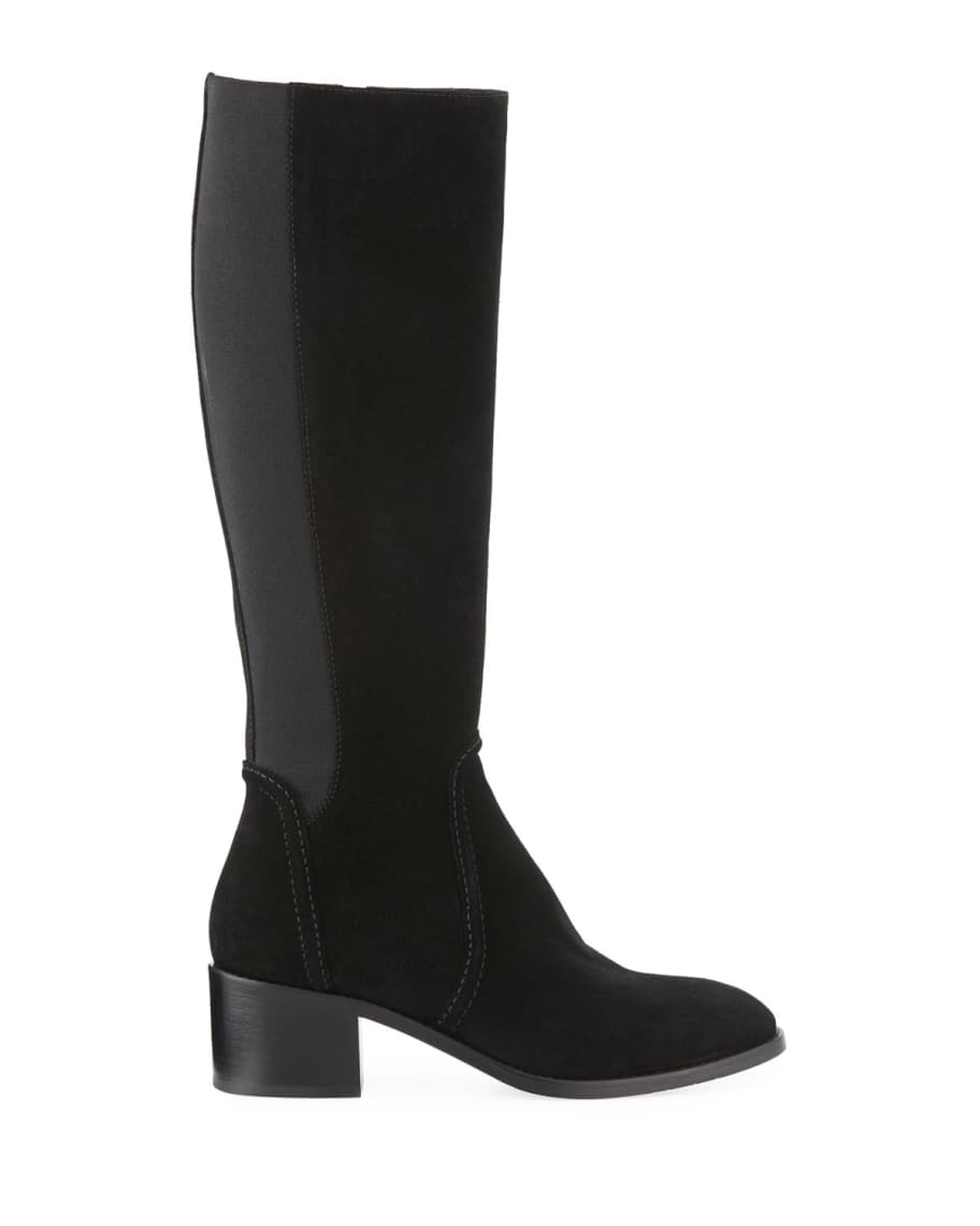 Aquatalia Jordan Suede Knee High Boots Neiman Marcus