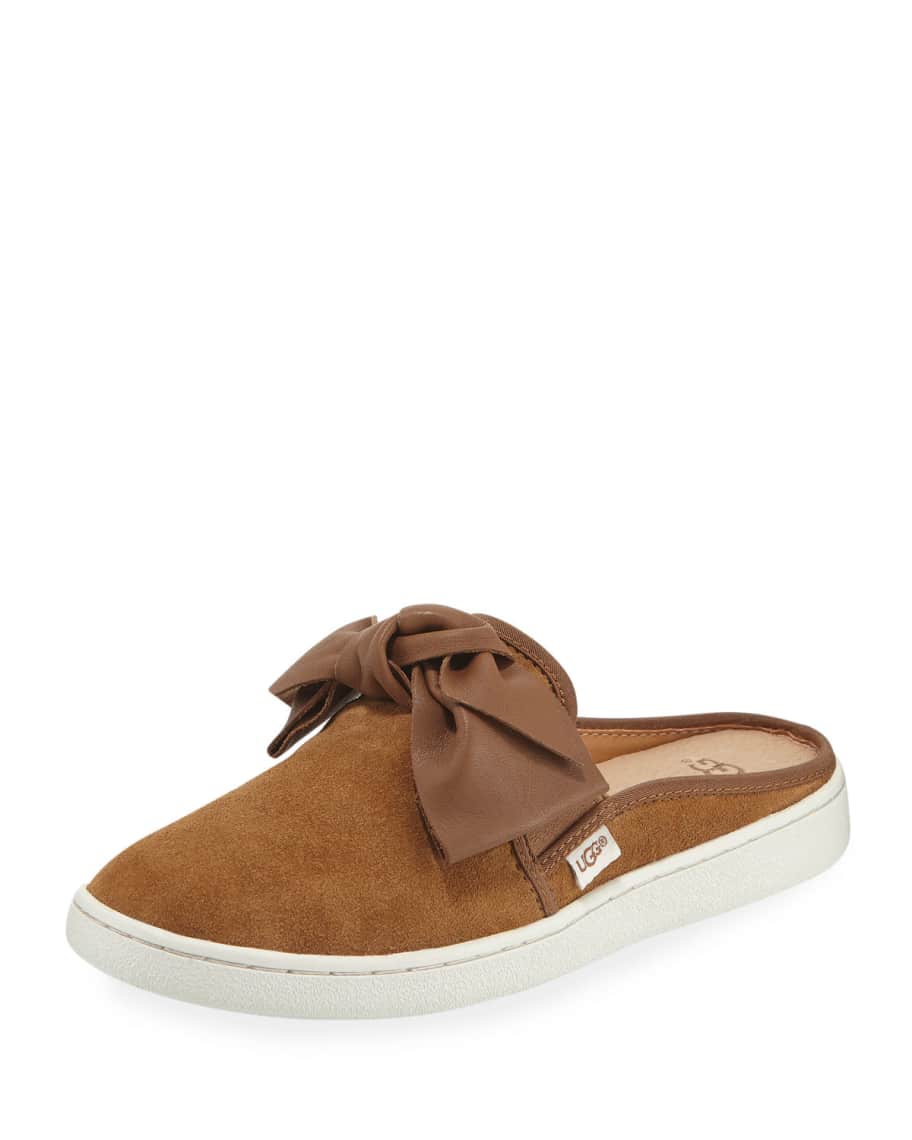 UGG Ida Bow Slide Mule Sneakers Neiman Marcus