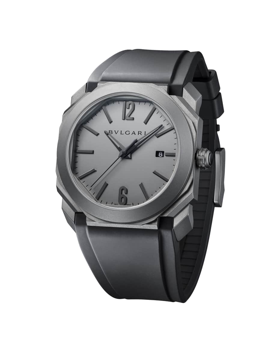 Bulgari octo new arrivals solotempo titanium