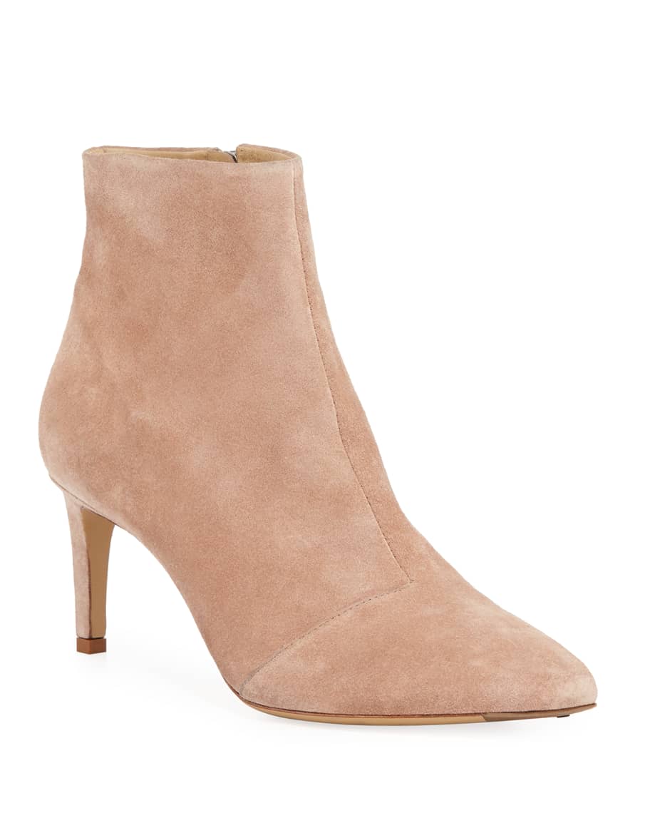 Rag & Bone Beha Suede Zip-Up Booties | Neiman Marcus