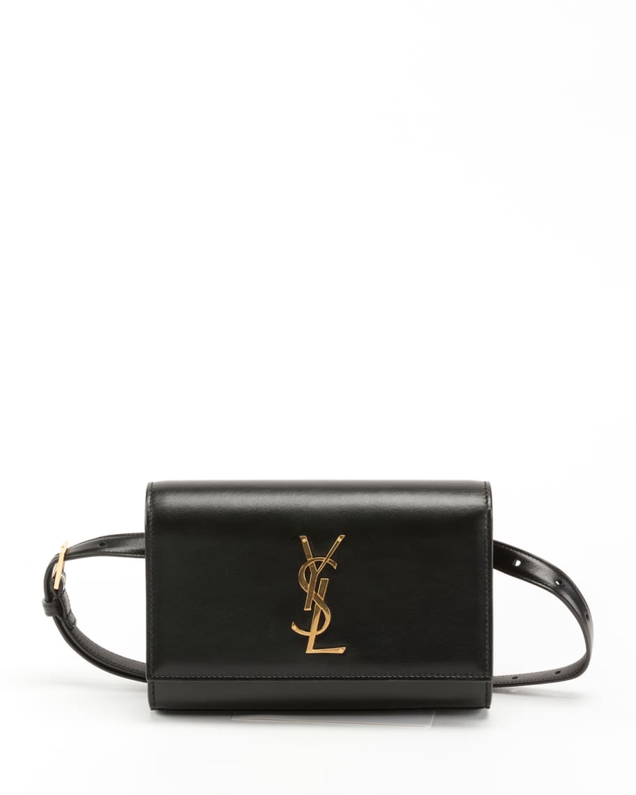 Ysl kate leather belt bag best sale