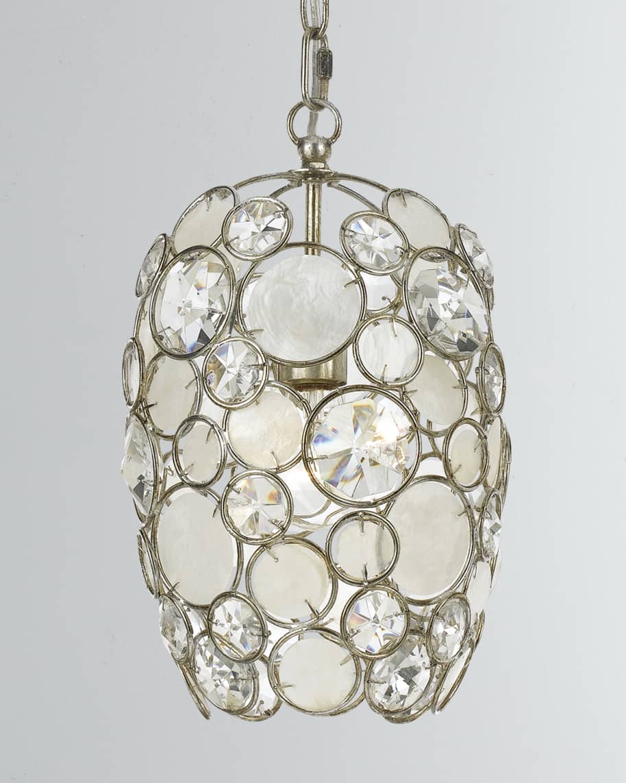 Bella Luna Silver Small Chandelier main image 1